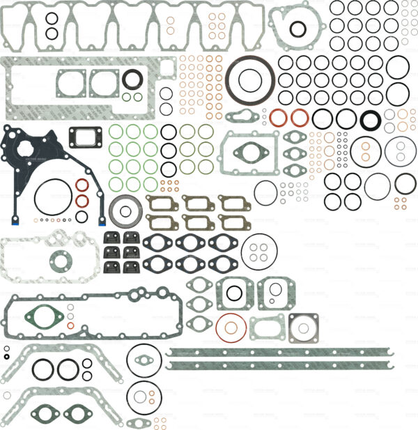 Volldichtsatz exclusive Zylinderkopfdichtung für Deutz-Fahr 6 Zylinder | BF 6 L 1012 E | BF 6 L 1012 EC | BF 6 M 1012 | BF 6 M 1012 C | BF 6 M 1012 E | BF 6 M 1012 EC – Bild 2