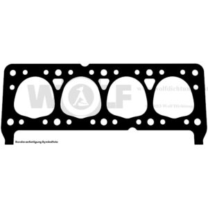 Zylinderkopfdichtung Ø 80 mm für Opel | Rekord - A | Rekord - L | Olympia-Rekord - P | Olympia-Rekord - P II