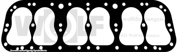 Zylinderkopfdichtung für Fiat | 510 B – Bild 2