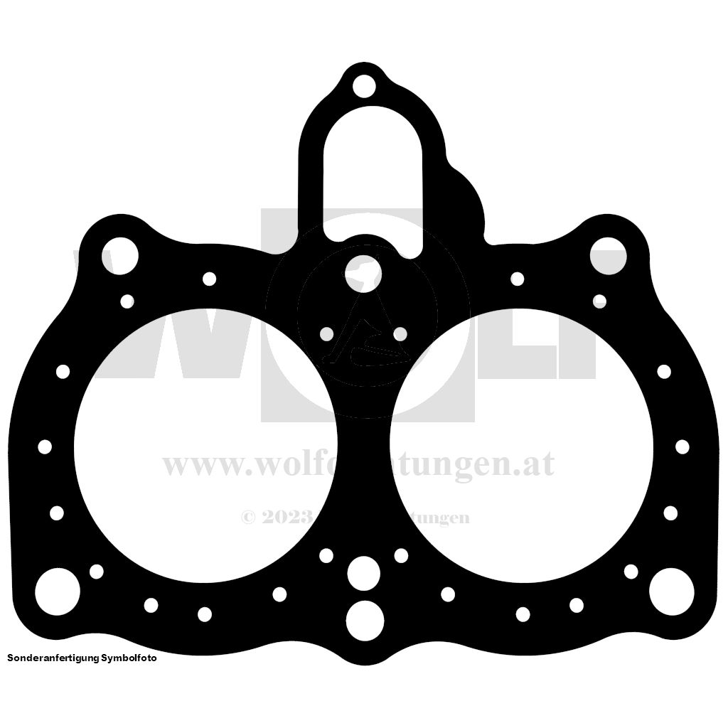 ItalyRacing Valve Cover Gasket Set (2 Pcs) For Honda Motorcycles – NT NTV VT XL 600 650 750