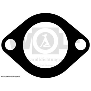 Auspuff-Flanschdichtung für Hirth | 504 | A 2