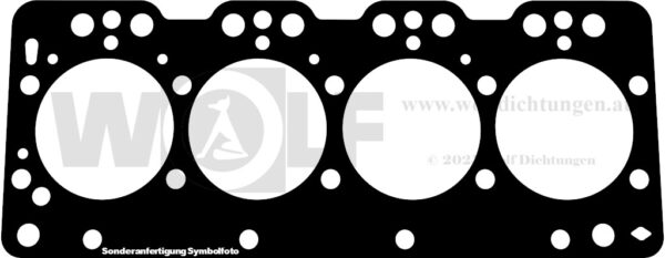 Zylinderkopfdichtung für H & R | 3514 T | DEF 20 CFF 4 – Bild 2