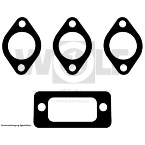 Auspuffkrümmerdichtungen im Set für Lanchester