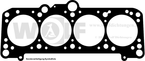 Zylinderkopfdichtung für VW | Golf | 1 RP – Bild 2