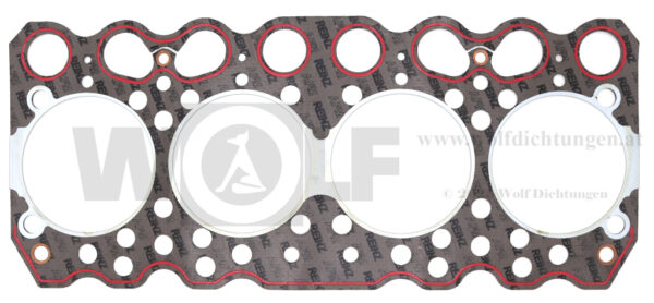 Zylinderkopfdichtung für Steyr 4 Zylinder | WD 412 | WD 412.40 | WD 412.41 || 980 | 980a | 988 | 988a – Bild 3
